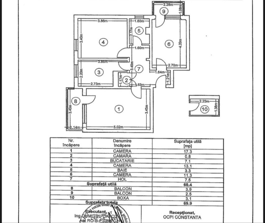 APARTAMENT KM 4 -5 | 70 MP | BOXA