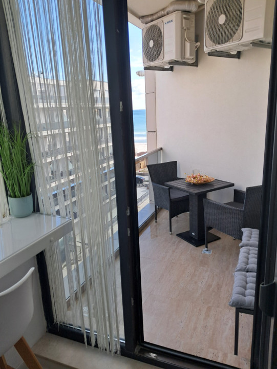 2 CAMERE | MAMAIA NORD |  VEDERE LA MARE | PARCARE  | MOBILAT LUX TOTUL NOU 