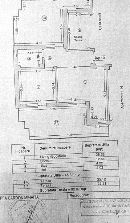 APARTAMENT 3 CAMERE-2 TERASE-PARCARE- BD MAMAIA NORD-COMISION 0%