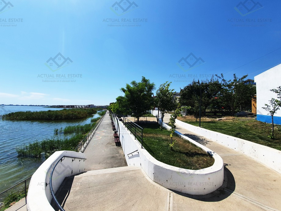 OVIDIU | CASA 4  CAMERE | TEREN 554mp | PRIMA LINIE LA LAC