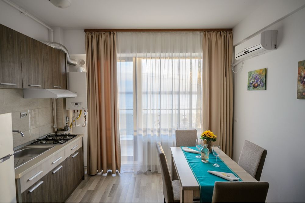 Apartament 2 camare de vanzare/Summerland/MObilat /Utilat